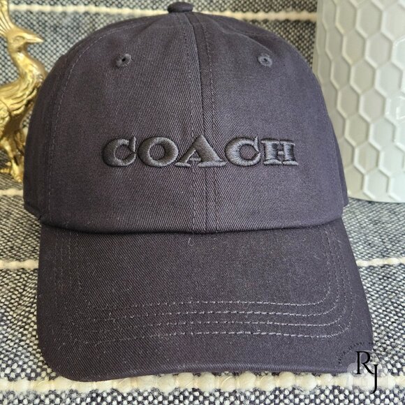 Coach Women’s Baseball Hat – Black | NWT - Picture 1 of 9